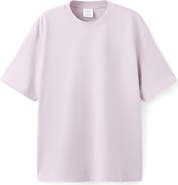 MANGO Relaxed Fit Solid Cotton T-Shirt