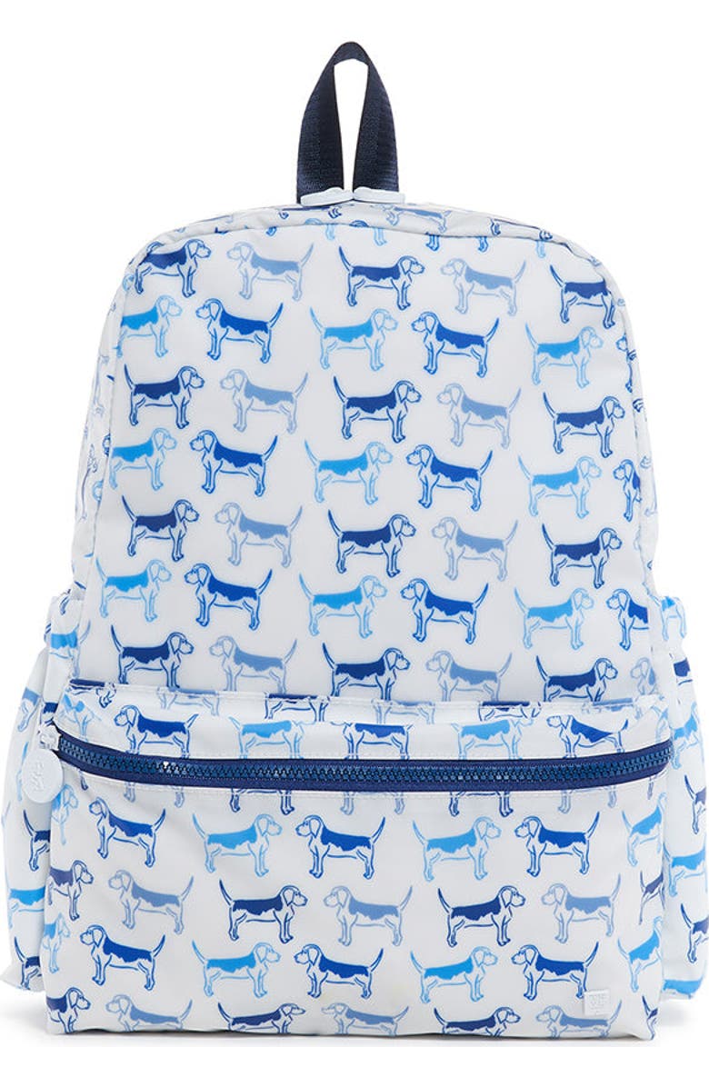TRVL Design Puppy Love Backpack, Main, color, Blue