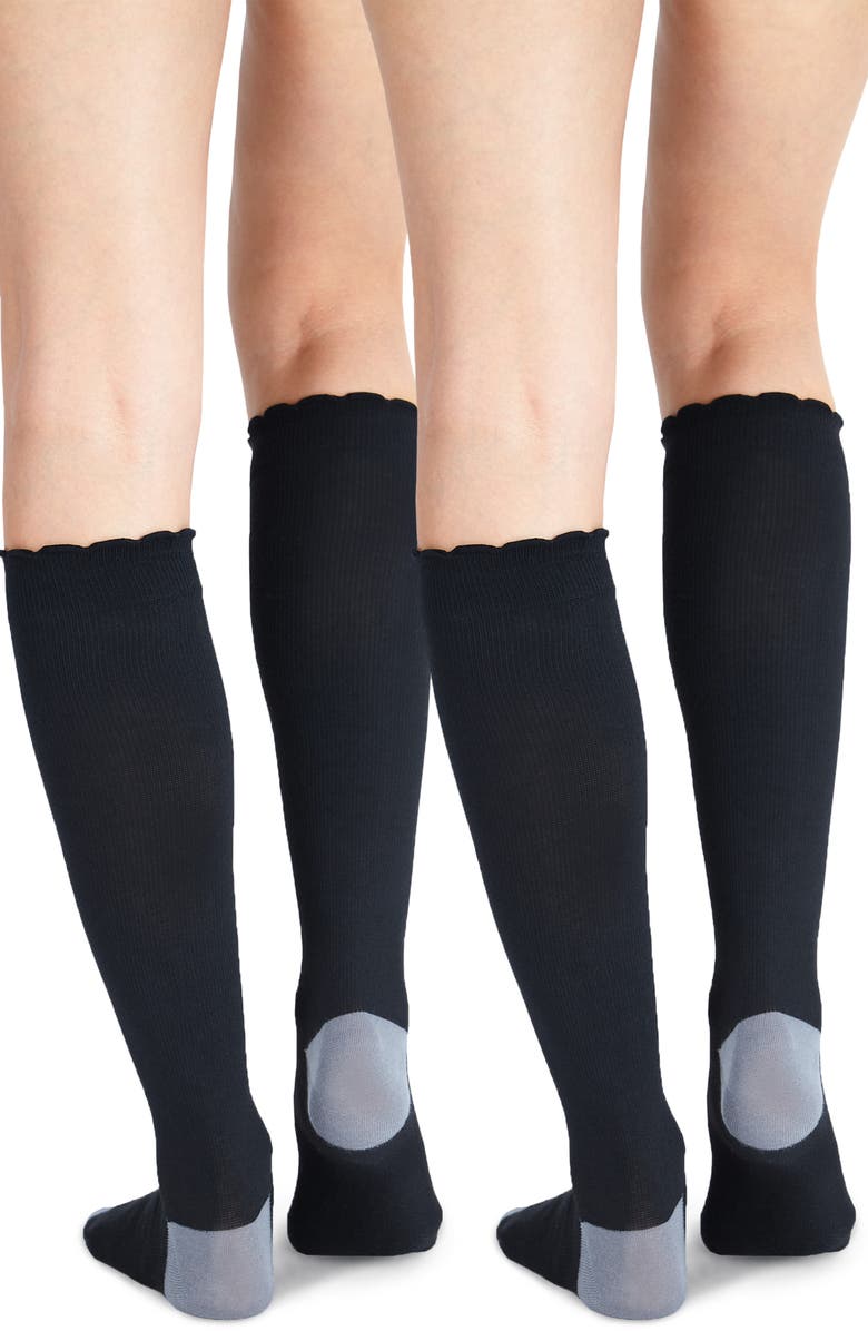 Belly Bandit<sup>®</sup> Belly Bandit 2-Pack Compression Socks, Alternate, color, 