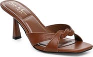 Nicole Miller Twist Strap Heeled Sandal
