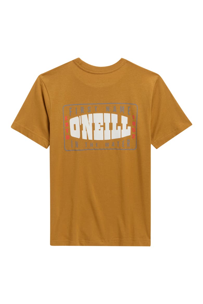 Kids' Western Classics Cotton Graphic T-Shirt, Alternate, color, BONE BROWN