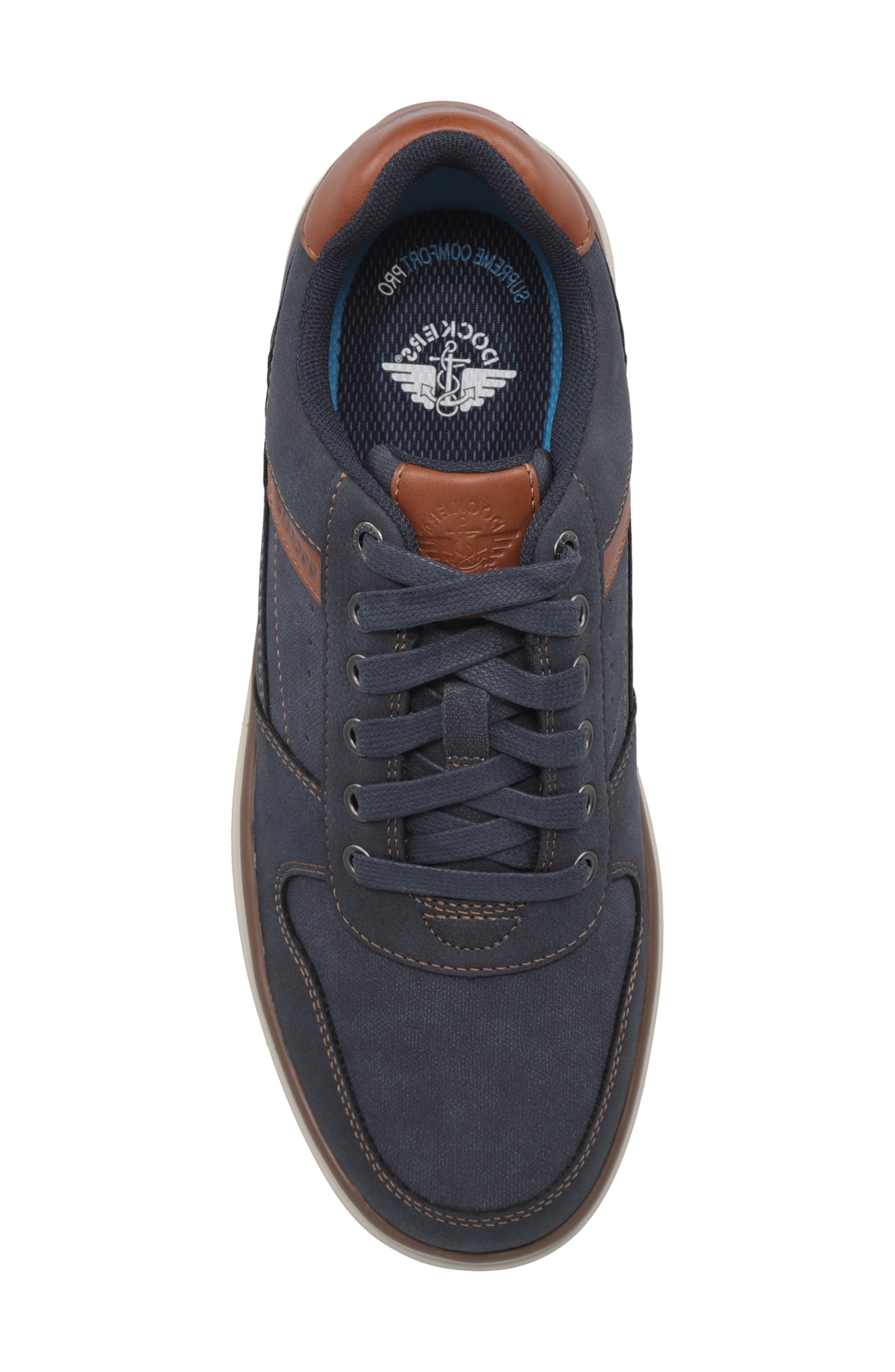 Fabien Sneaker, Alternate, color, NAVY