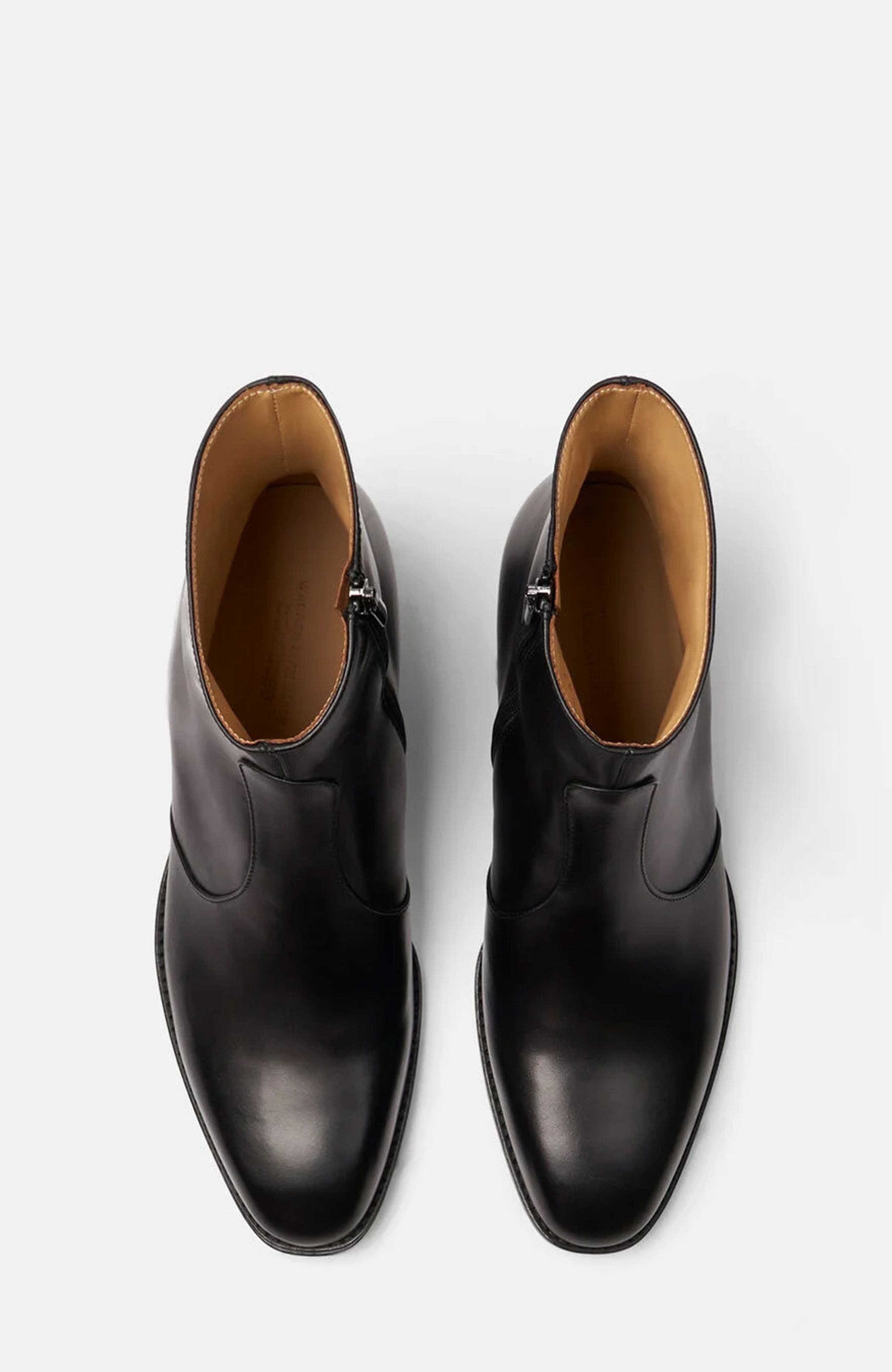 Warren Boots, Alternate, color, Black - Calf
