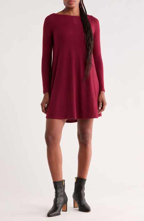 Long Sleeve Swing Dress