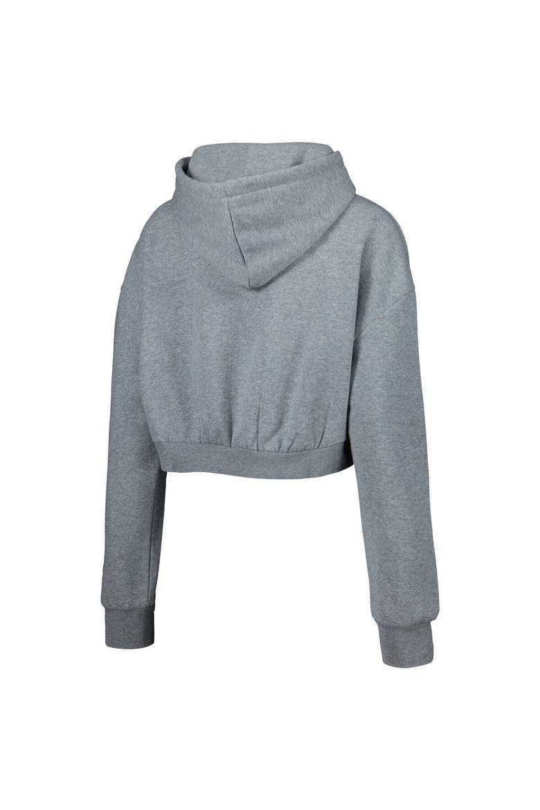 Women's The Wild Collective Gray Tampa Bay Buccaneers Cropped Pullover Hoodie, Alternate, color, Gray