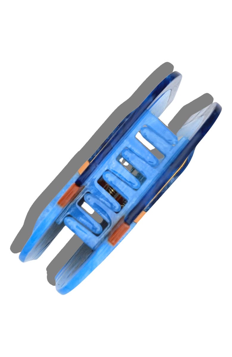 Solar Eclipse Sardines Claw Clip, Alternate, color, Blue