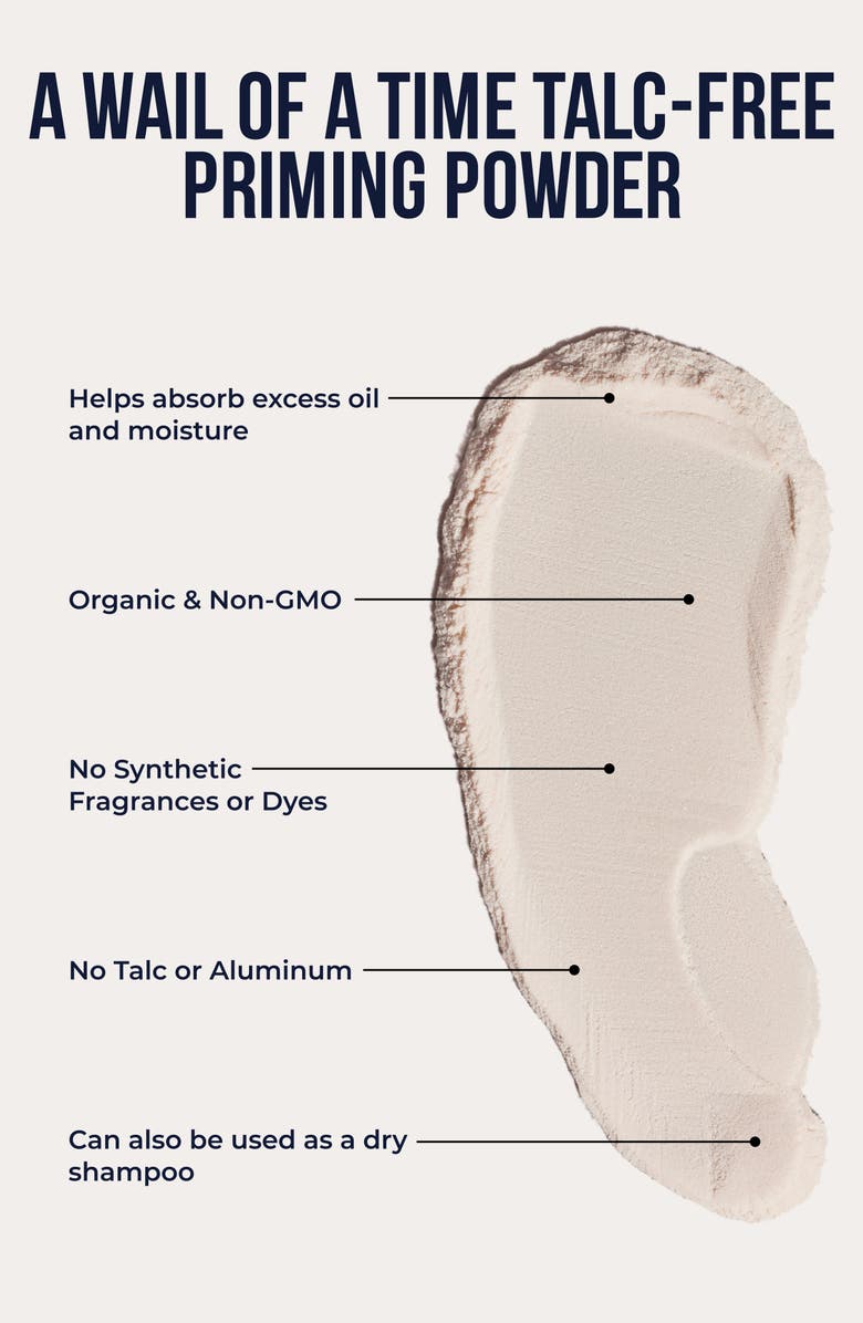 Crybaby Wax A Wail of a Time Talc-Free Priming Powder, Alternate, color,