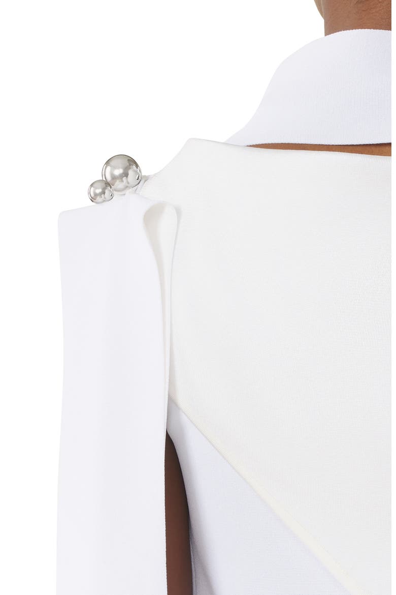 White Viscose Top, Alternate, color, White
