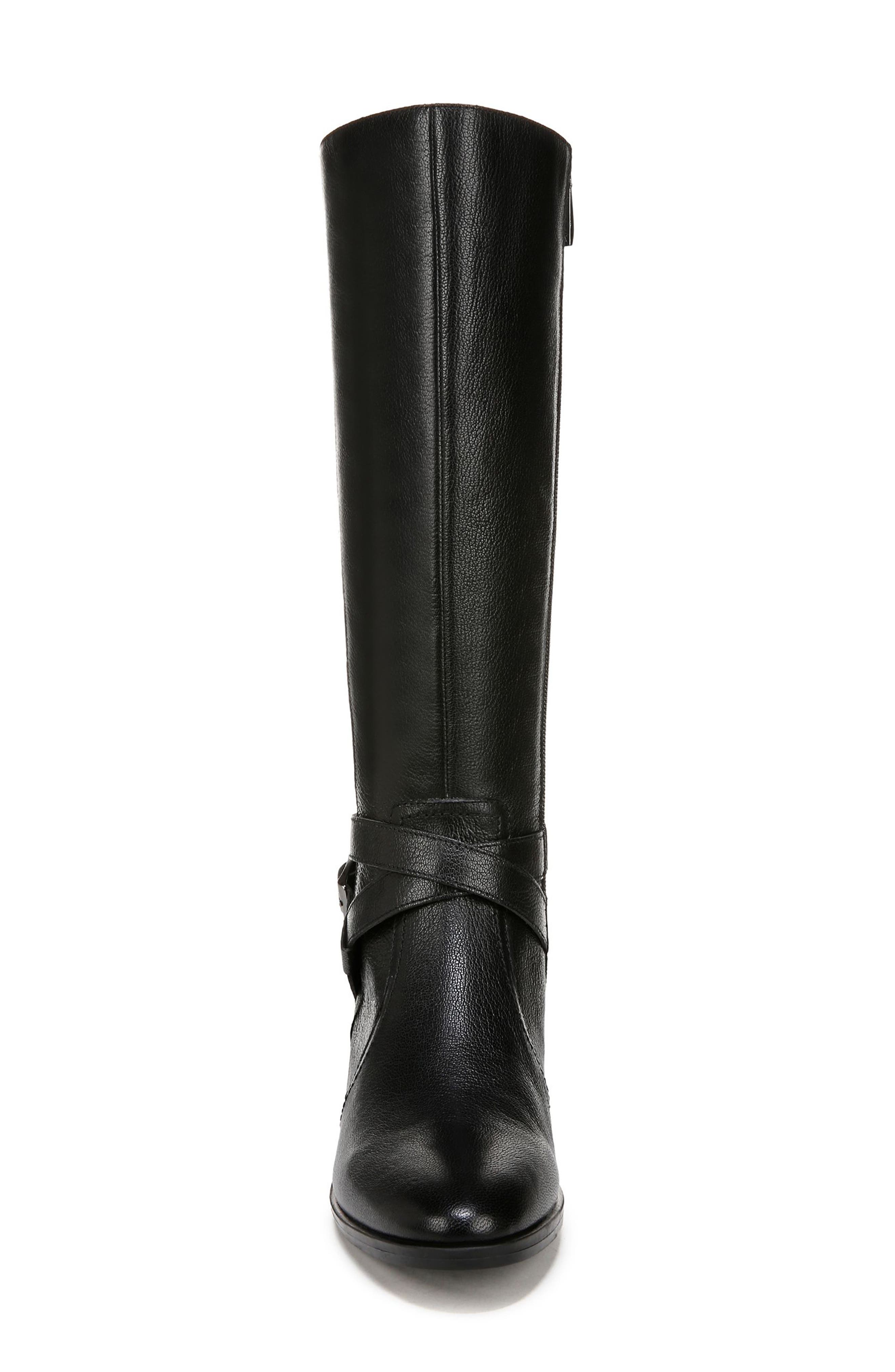 Naturalizer Rena Knee High Boot, Alternate, color, Black