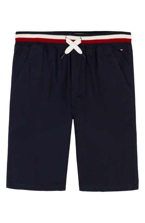 Kids' Woven Short with Knit Waistband