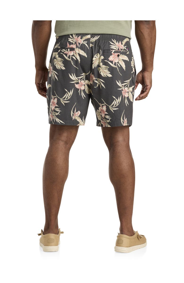 Faherty Big & Tall Essential Drawstring Shorts, Alternate, color, Charcoal