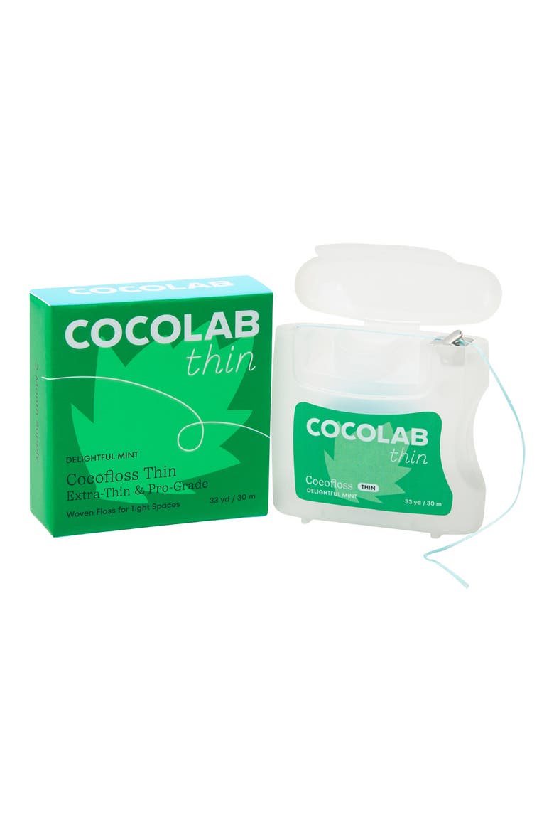 Cocofloss Thin Refillable Dental Floss, Main, color, DELICIOUS MINT