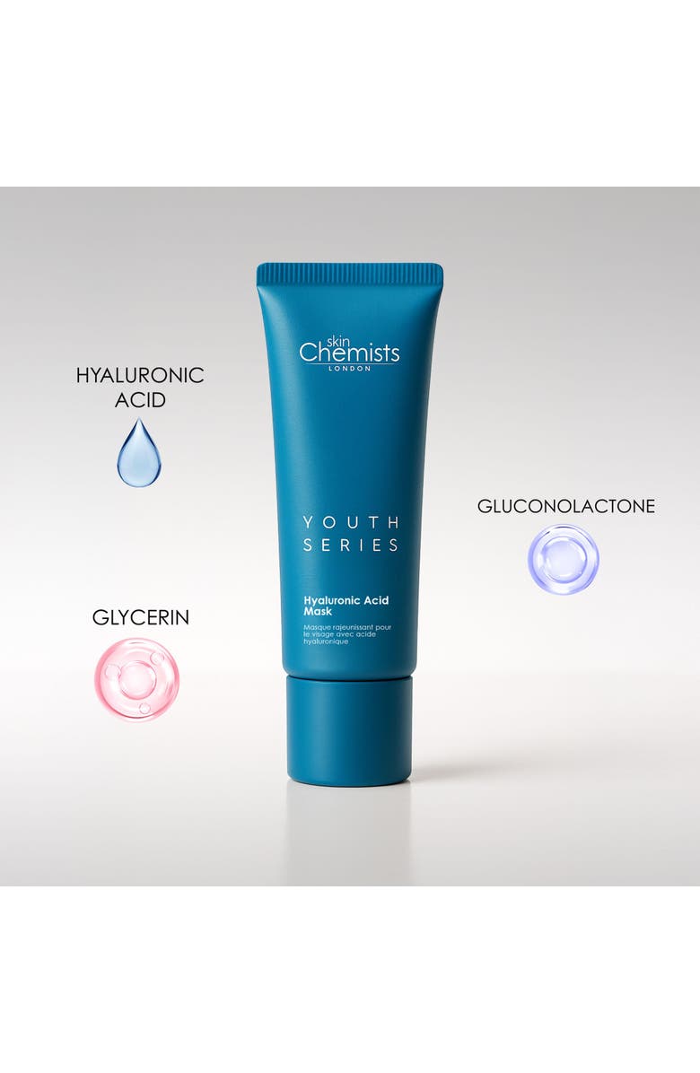 SKINCHEMISTS Youth Series 1% Hyaluronic Acid Mask 50ml, Alternate, color, White