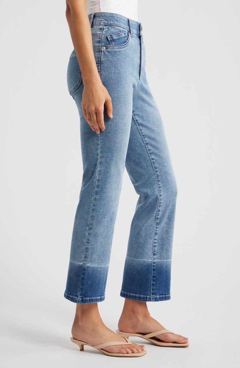 Wit & Wisdom Bennett Skyrise Barely Bootcut Jeans, Alternate, color, Mid Blue