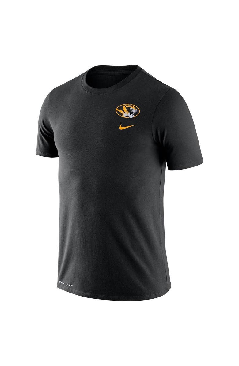 Nike Men's Nike Black Missouri Tigers DNA Logo Performance T-Shirt, Alternate, color, 