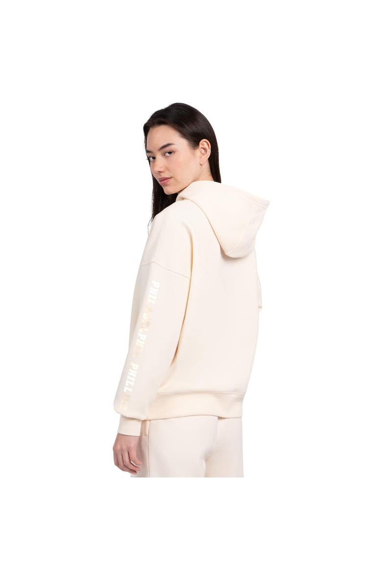 Women's Starter  Cream Philadelphia Phillies Pastel Relaxed Hoodie, Alternate, color, Cream