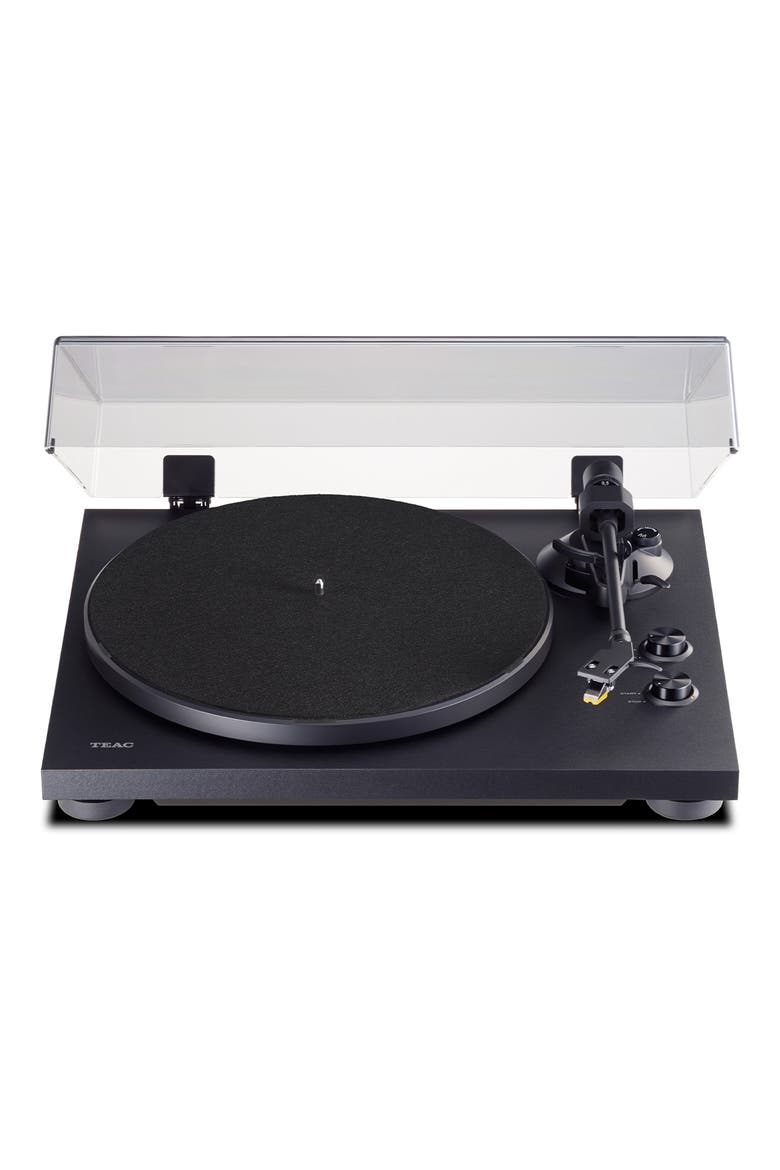 TN-280BT-A3 Belt-Drive Wireless Turntable with Bluetooth, Built-In Phono Amp, and Pre-Installed Audio-Technica MM Cartridge, Main, color, Black