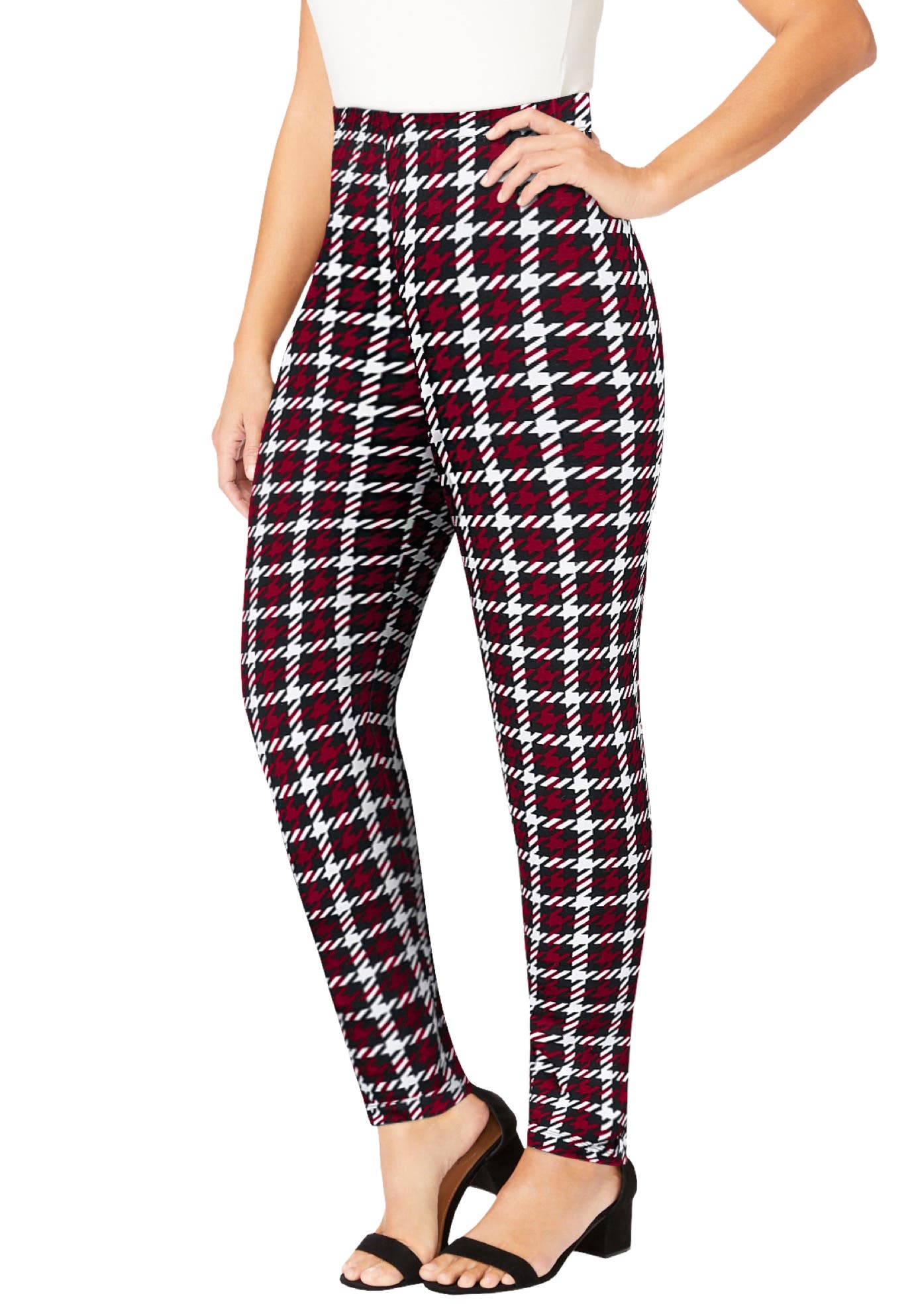 RICH BURGUNDY MINI PLAID