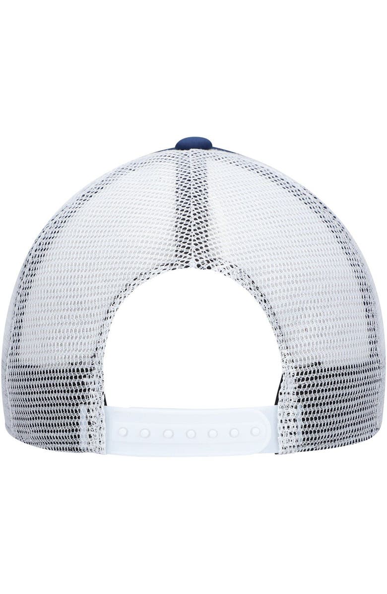 adidas Women's adidas Navy/White Washington Capitals Foam Trucker Snapback Hat, Alternate, color, 