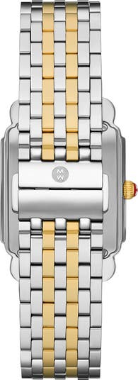 Deco II Diamond Two-Tone Bracelet Watch, 43mm - 0.11ct.