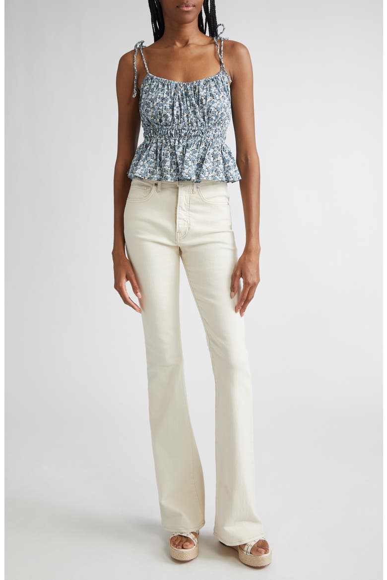 Erving Peplum Camisole, Alternate, color, LAKE MIST MULTI