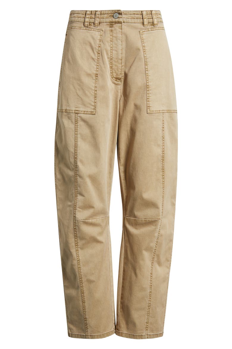Lunar Barrel Leg Pants, Alternate, color, LIGHT OLIVE