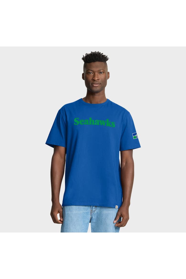 Men's Fanatics Royal Seattle Seahawks Elevated Classic Legacy T-Shirt, Alternate, color, Royal