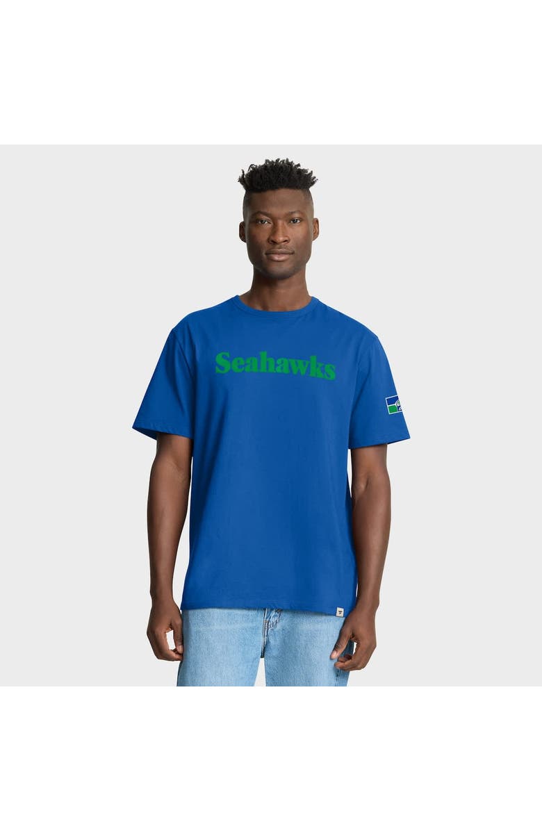 FANATICS Men's Fanatics Royal Seattle Seahawks Elevated Classic Legacy T-Shirt, Alternate, color, Royal