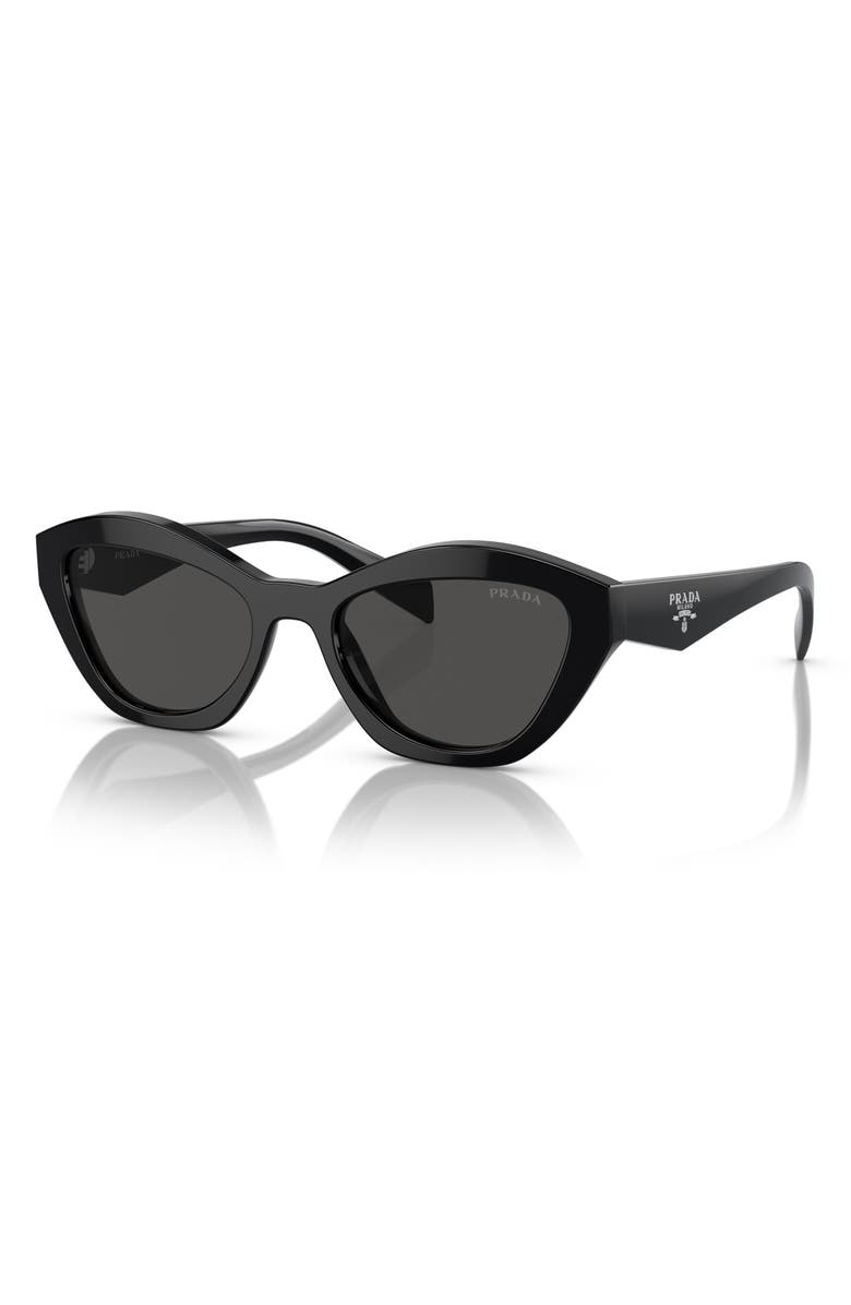 Prada 52mm Butterfly Sunglasses, Alternate, color, 