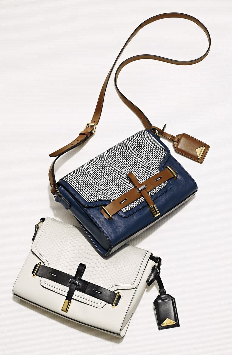 Vince Camuto 'Max' Leather Crossbody Bag, Alternate, color,