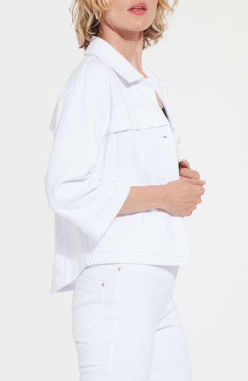 Lyssé Remi Three Quarter Sleeve Denim Jacket