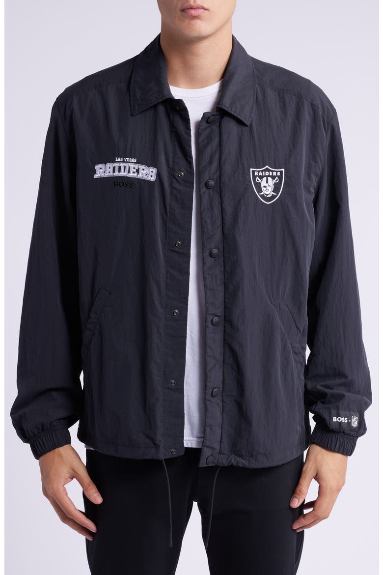 x NFL Otto Jacket, Main, color, BLK