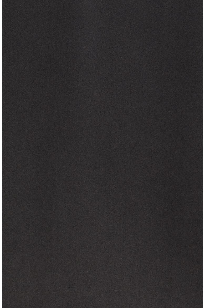 Henley Washable Silk Short Pajamas, Alternate, color, IMMERSED BLACK