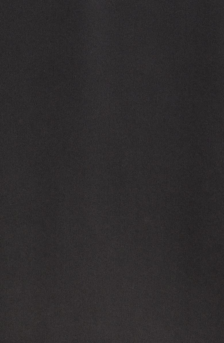 Lunya Henley Washable Silk Short Pajamas, Alternate, color, Immersed Black