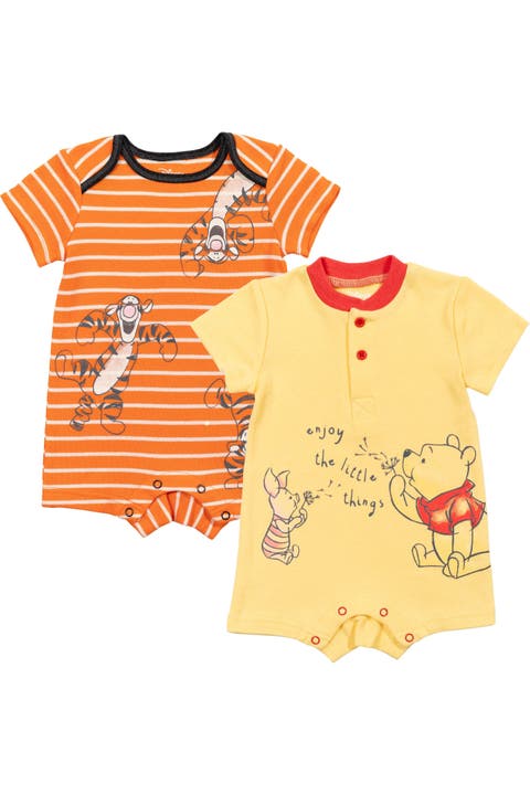 Winnie the Pooh 2-Pack One Piece Rompers