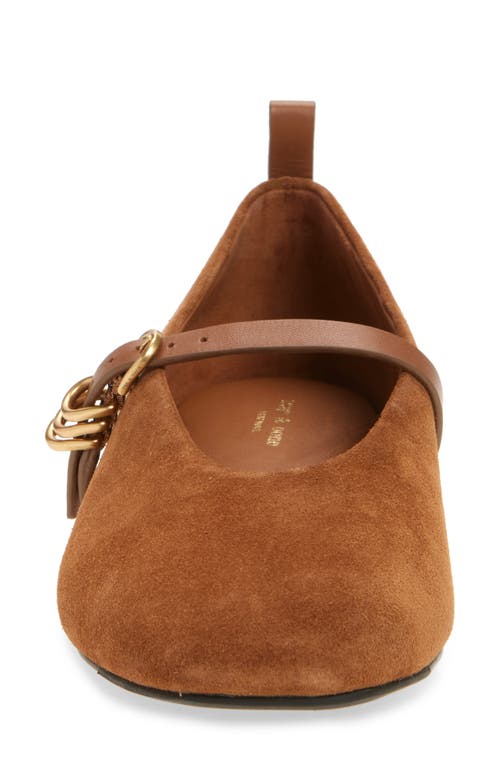 Rag & Bone Spire Mary Jane Flat In Brown