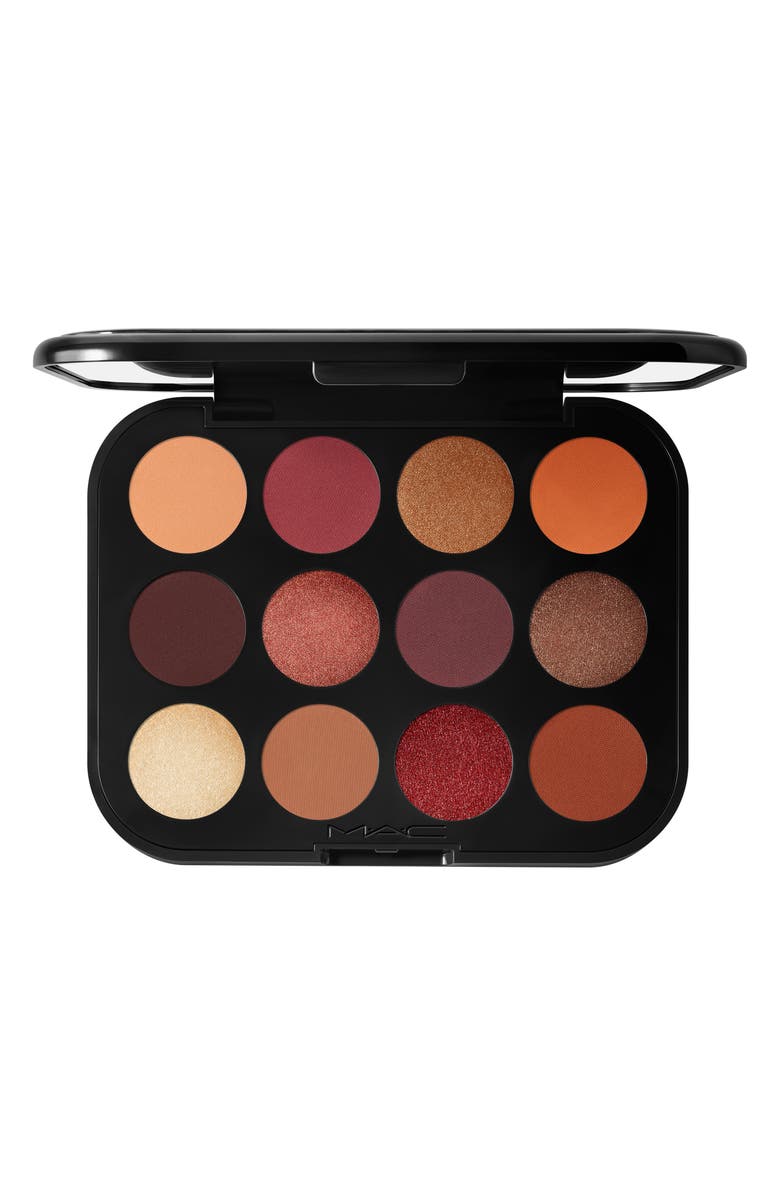 MAC Cosmetics Connect in Color 12-Pan Eyeshadow Palette, Main, color, Future Flame