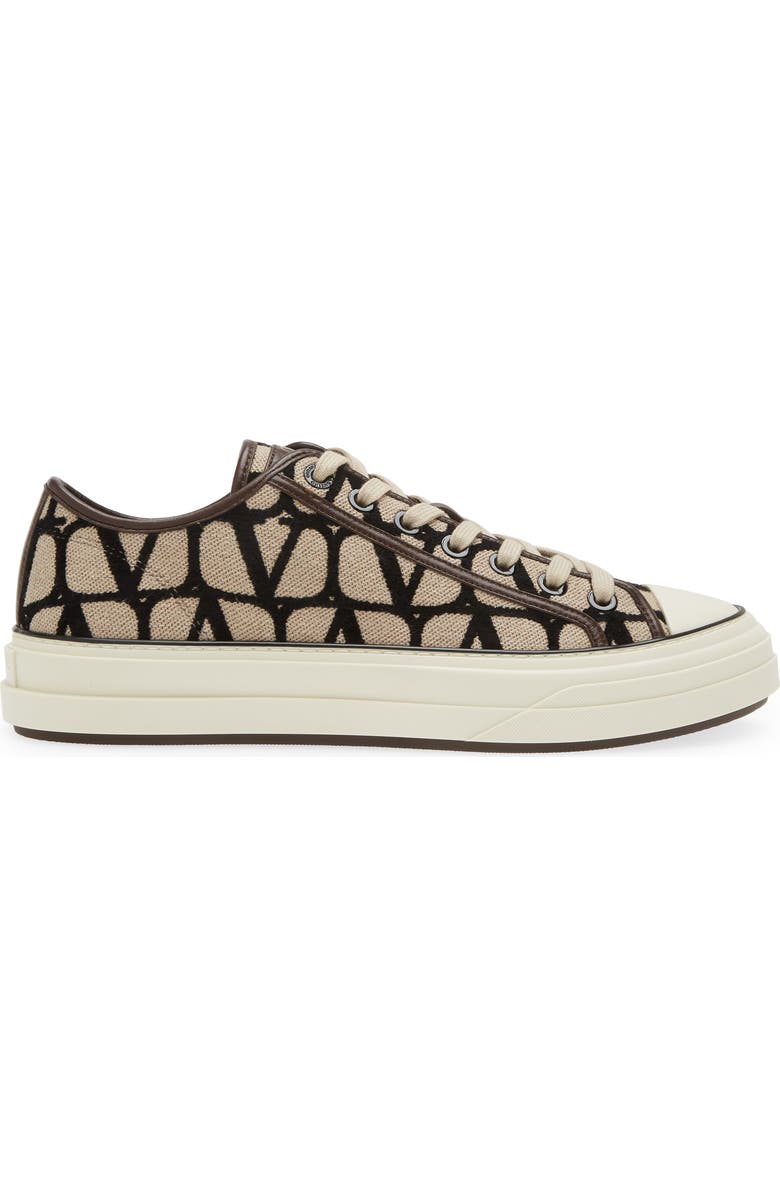 Valentino Garavani VLOGO Toile Low Top Sneaker, Alternate, color,