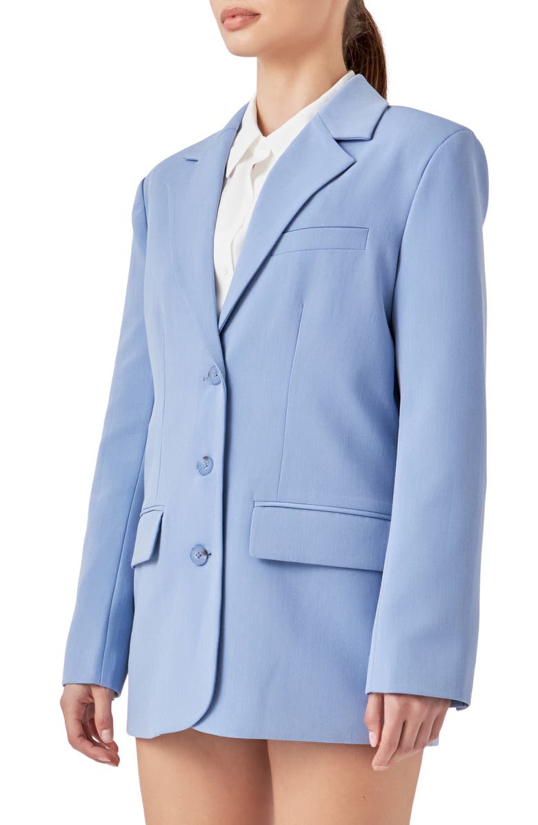 Endless Rose Suit Blazer, Alternate, color, Clean Blue
