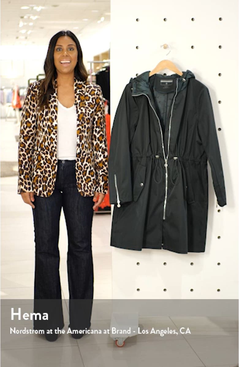 Quilted Hood Water Resistant Parka, sales video thumbnail