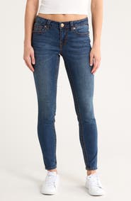True Religion Jennie Big T Mid Rise Skinny Jeans