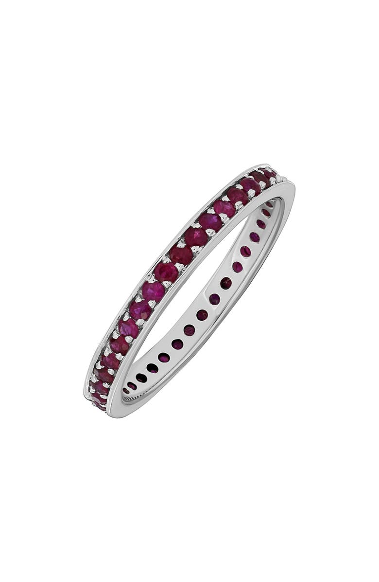 Bony Levy Ruby Eternity Band Ring, Main, color, 
