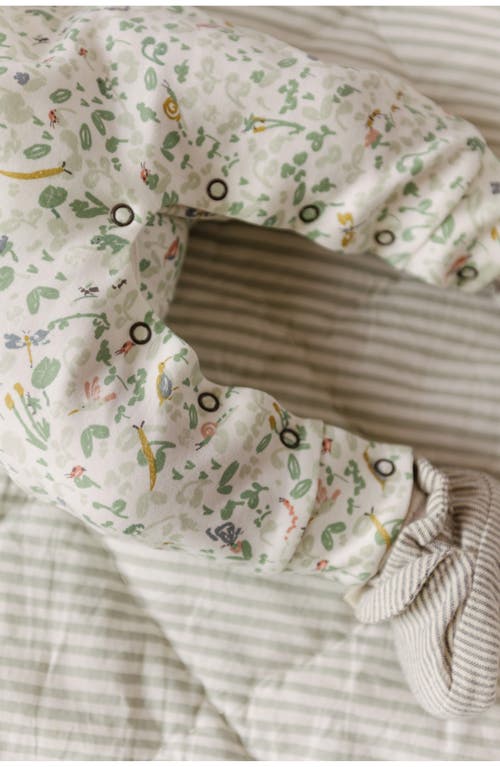Pehr Henley Organic Cotton Romper In I Spy