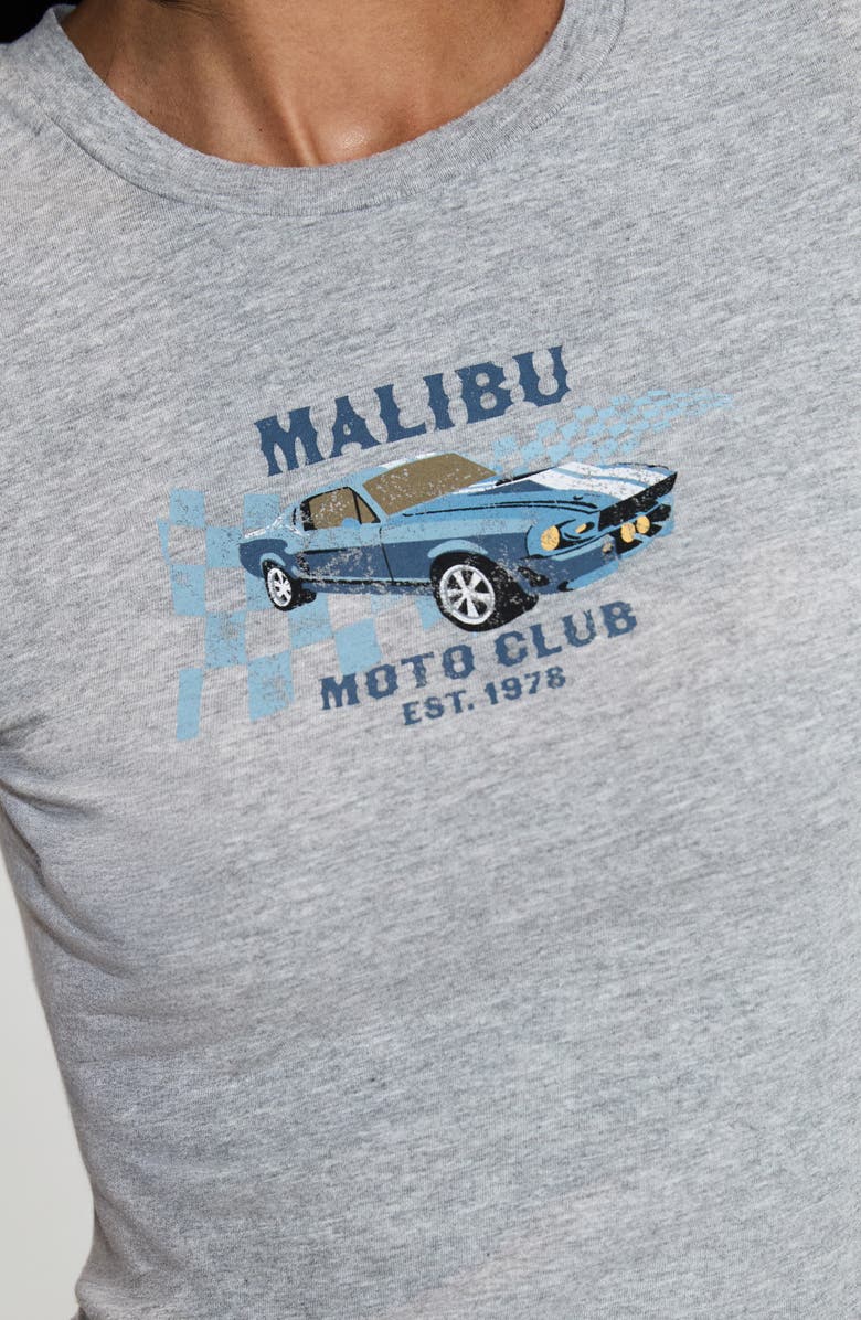 Princess Polly Malibu Moto Club Crop Graphic T-Shirt, Alternate, color, 