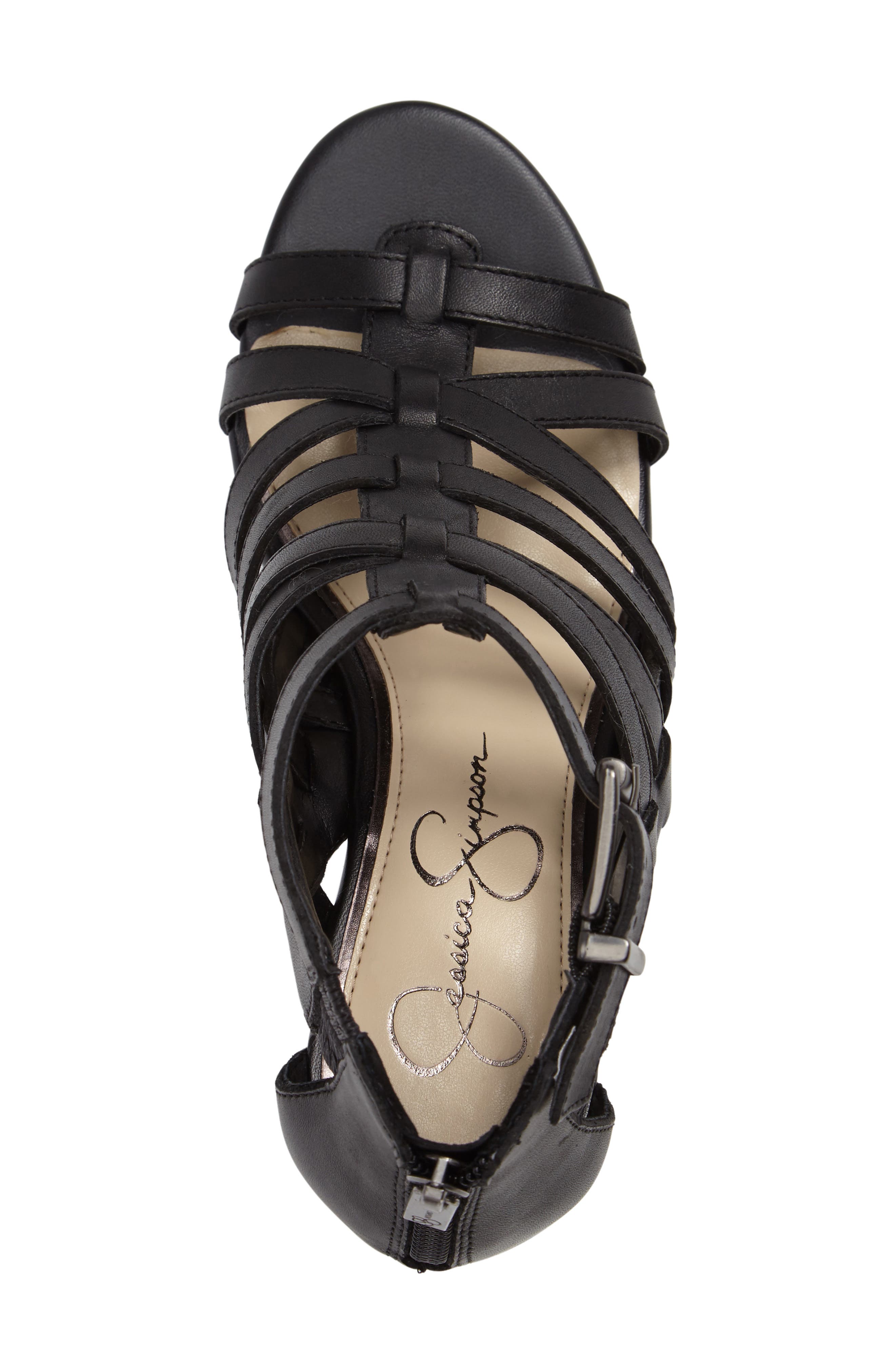 Jessica Simpson Cloe Wedge Sandal, Alternate, color, 