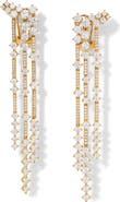 Nadri Cassi Pavé Fringe Earrings