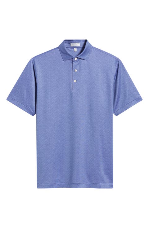 Dashwood Microprint Performance Jersey Polo