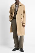 Vince Double Breasted Trench Coat