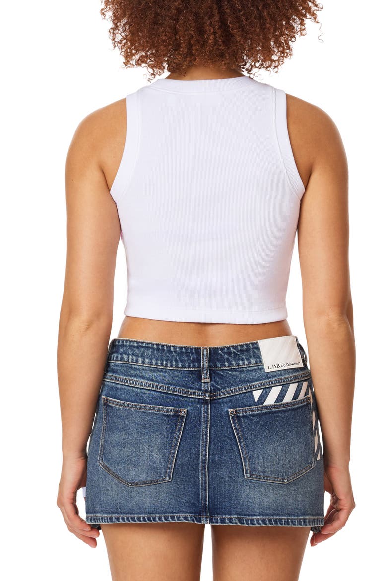 Graphic Rib Crop Tank, Alternate, color, BRIGHT WHITE
