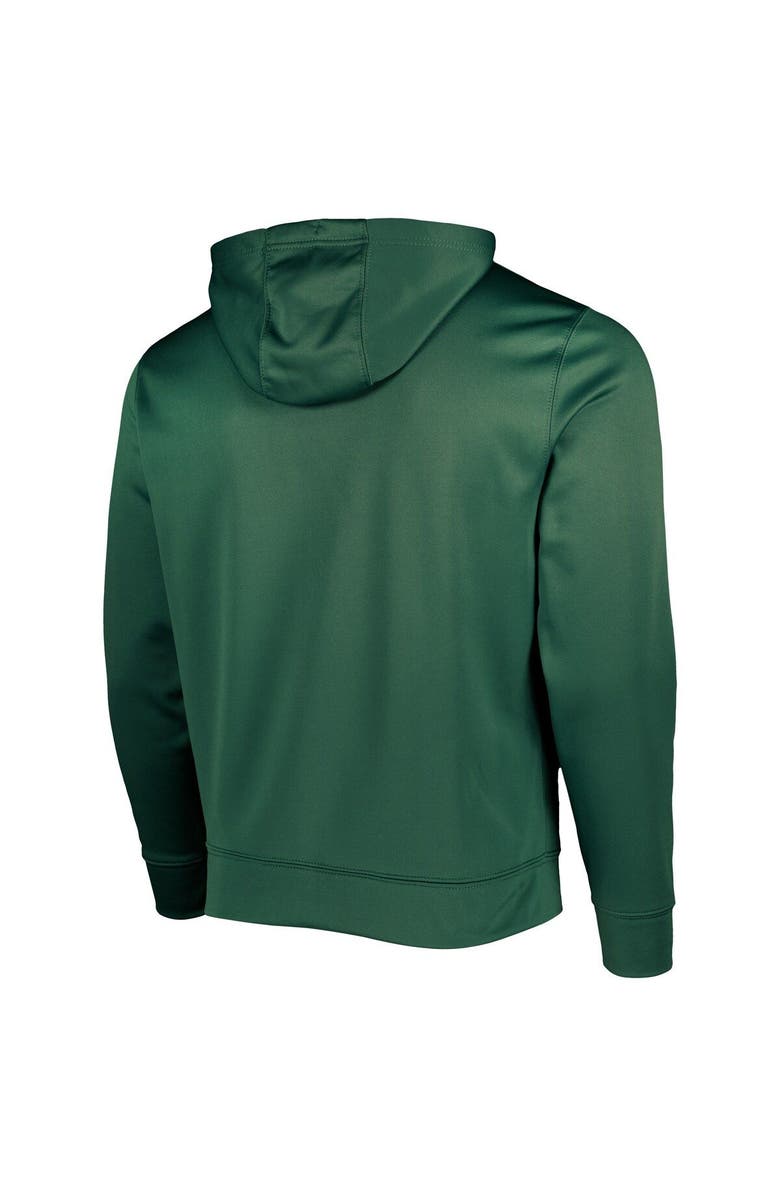 New Era Men's New Era Green Green Bay Packers Combine Authentic Stated Logo Pullover Hoodie, Alternate, color, 